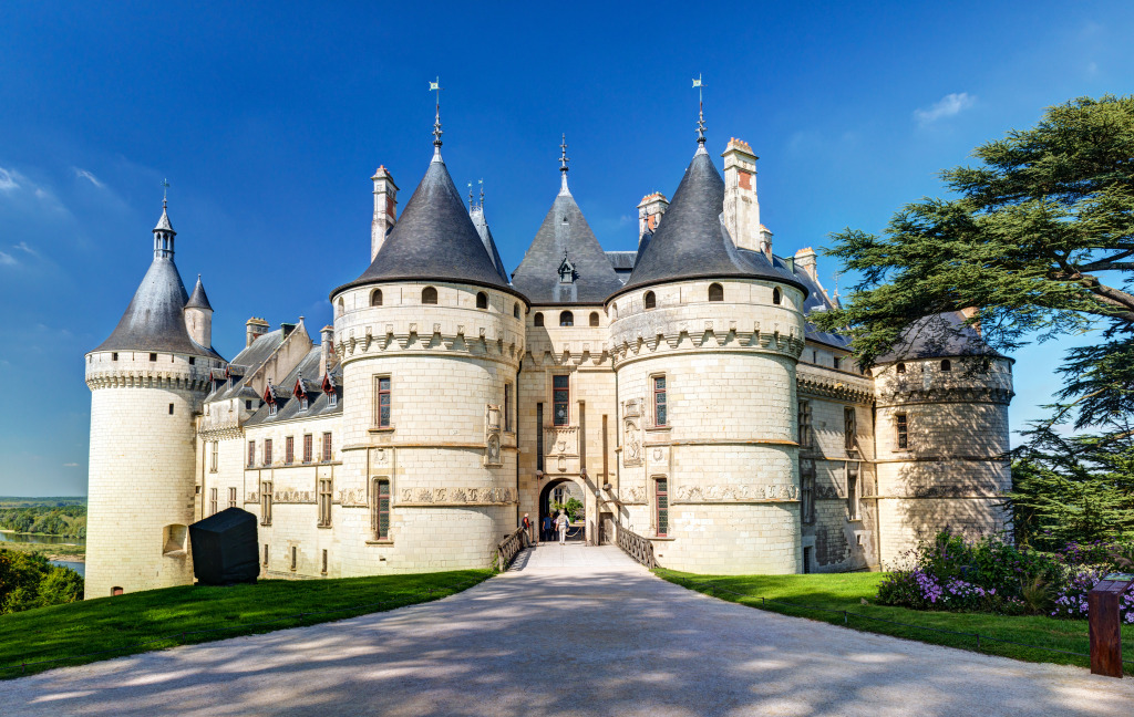 Chateau de Chaumont-Sur-Loire, France jigsaw puzzle in Castles puzzles on TheJigsawPuzzles.com