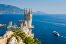 Swallow's Nest Castle Near Yalta, Crimea