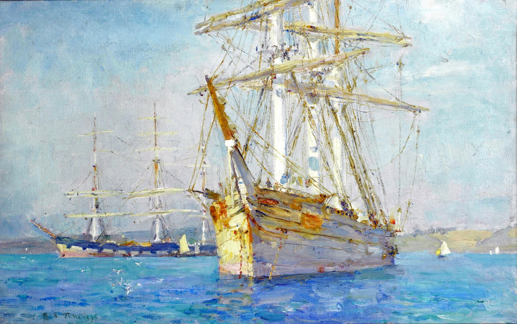 Off Falmouth jigsaw puzzle in Piece of Art puzzles on TheJigsawPuzzles.com