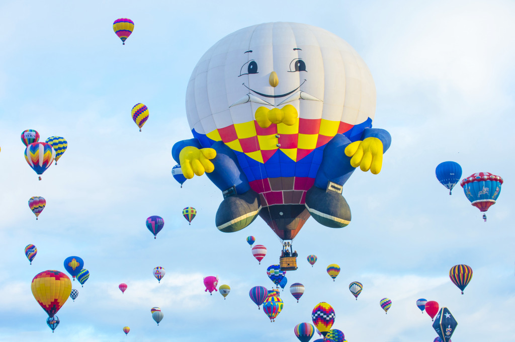 Albuquerque Balloon Fiesta jigsaw puzzle in Aviation puzzles on TheJigsawPuzzles.com