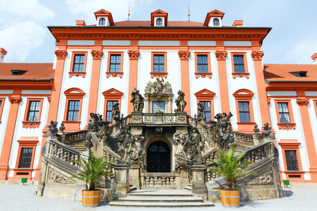 Troja Palace in Prague, Czech Republic jigsaw puzzle in Castles puzzles on TheJigsawPuzzles.com