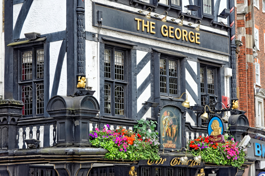 The George on Strand, London jigsaw puzzle in Street View puzzles on TheJigsawPuzzles.com