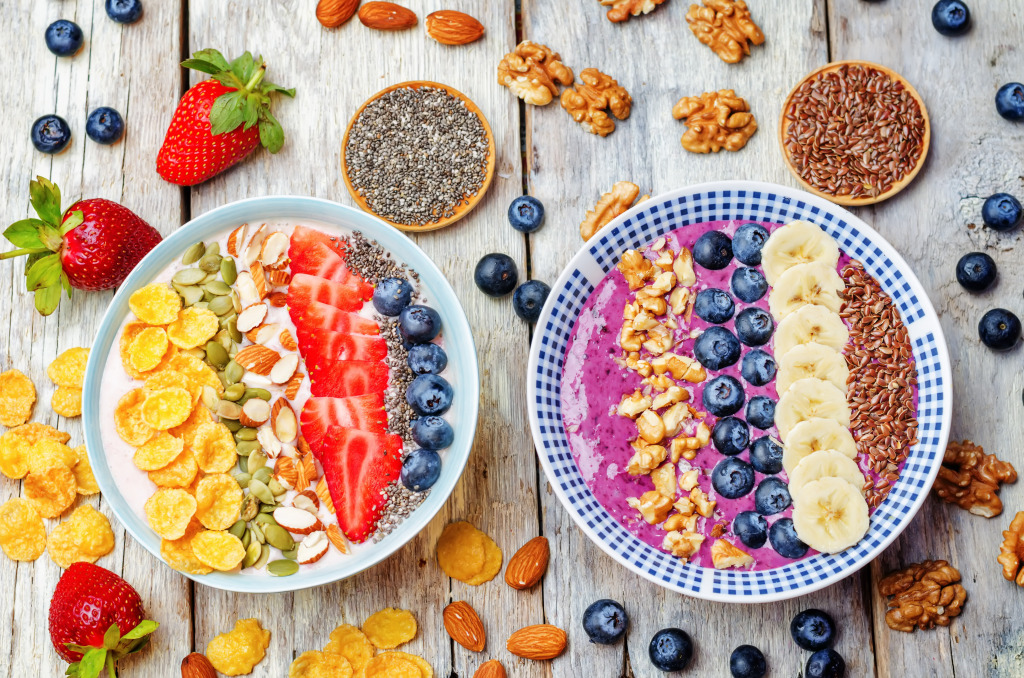 Healthy Breakfast jigsaw puzzle in Fruits & Veggies puzzles on TheJigsawPuzzles.com