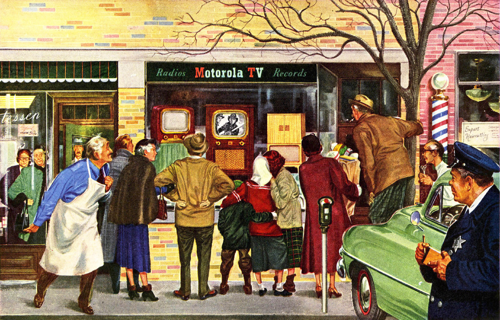 New 1952 Motorola TV jigsaw puzzle in People puzzles on TheJigsawPuzzles.com