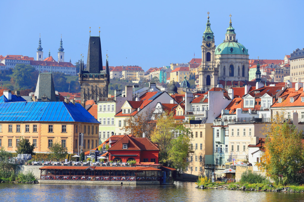 Autumn Prague, Czech Republic jigsaw puzzle in Street View puzzles on TheJigsawPuzzles.com