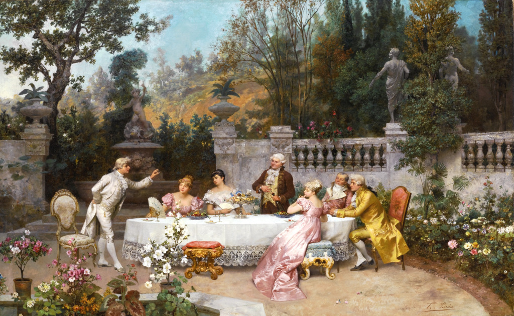 The Betrothal jigsaw puzzle in Piece of Art puzzles on TheJigsawPuzzles.com