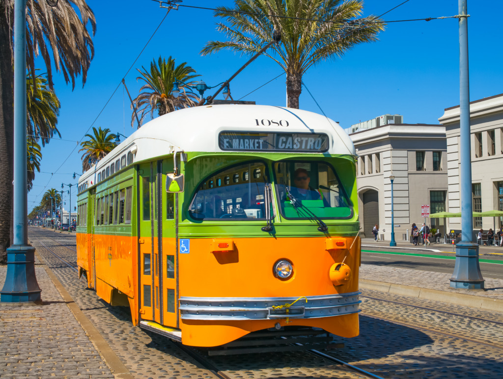 San Francisco Streetcar jigsaw puzzle in Cars & Bikes puzzles on TheJigsawPuzzles.com