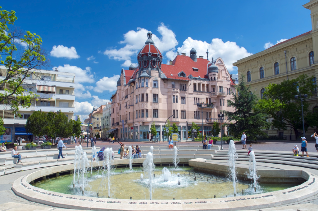City of Szeged, Hungary jigsaw puzzle in Street View puzzles on TheJigsawPuzzles.com