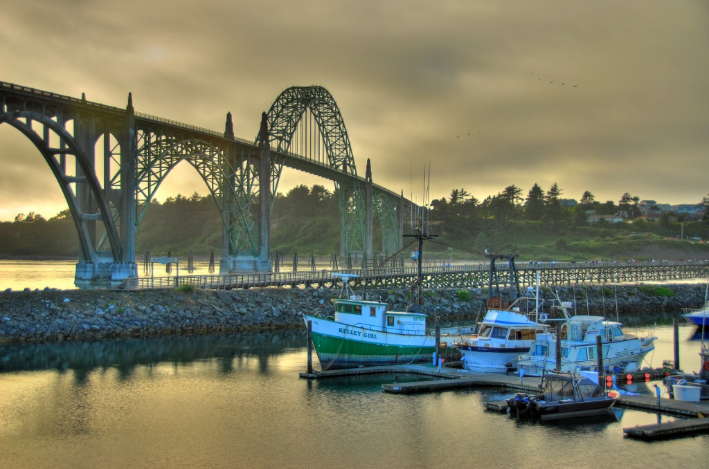 Newport Bay jigsaw puzzle in Bridges puzzles on TheJigsawPuzzles.com