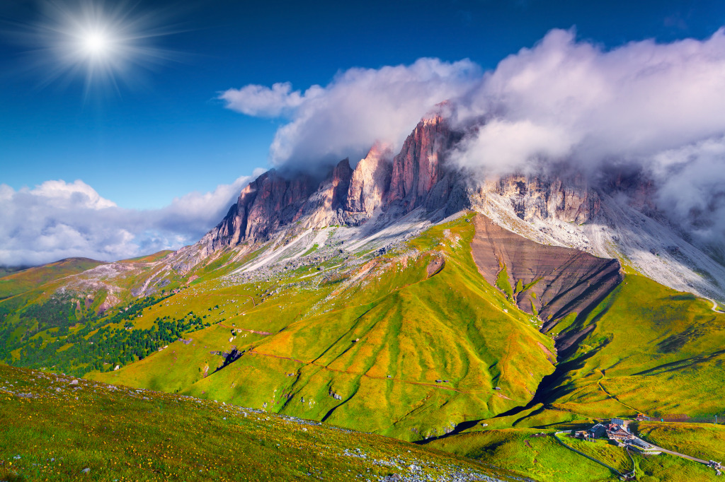 National Park Dolomites, South Tyrol jigsaw puzzle in Great Sightings puzzles on TheJigsawPuzzles.com