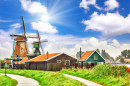 Windmills in the Suburbs of Amsterdam