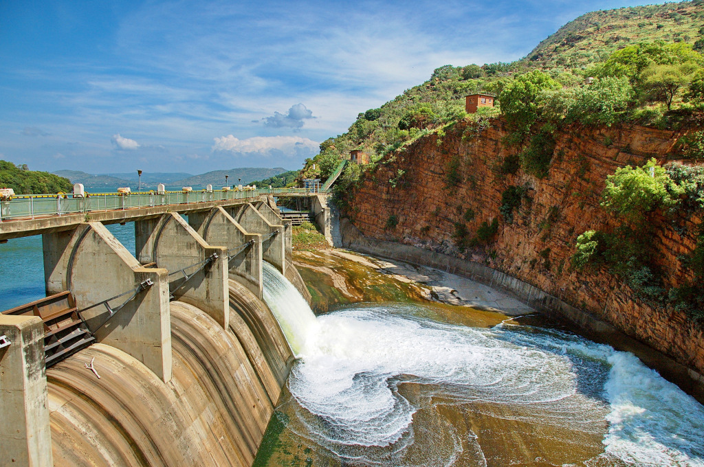 Hartbeespoortdam, South Africa jigsaw puzzle in Waterfalls puzzles on TheJigsawPuzzles.com