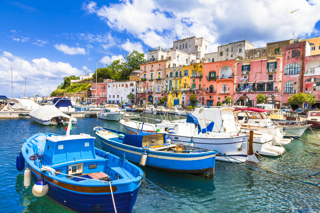 Procida Island, Italy jigsaw puzzle in Great Sightings puzzles on TheJigsawPuzzles.com