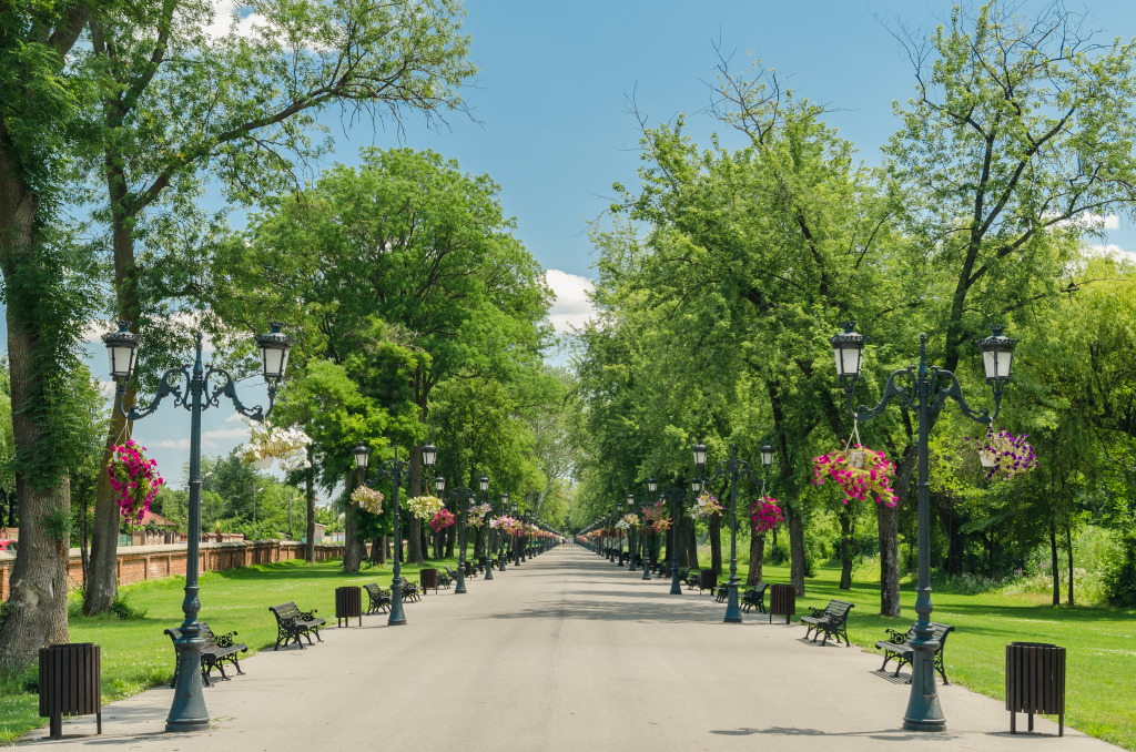 Mogosoaia Park in Bucharest, Romania jigsaw puzzle in Great Sightings puzzles on TheJigsawPuzzles.com