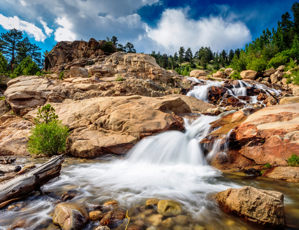 Rocky Mountain National Park jigsaw puzzle in Waterfalls puzzles on TheJigsawPuzzles.com