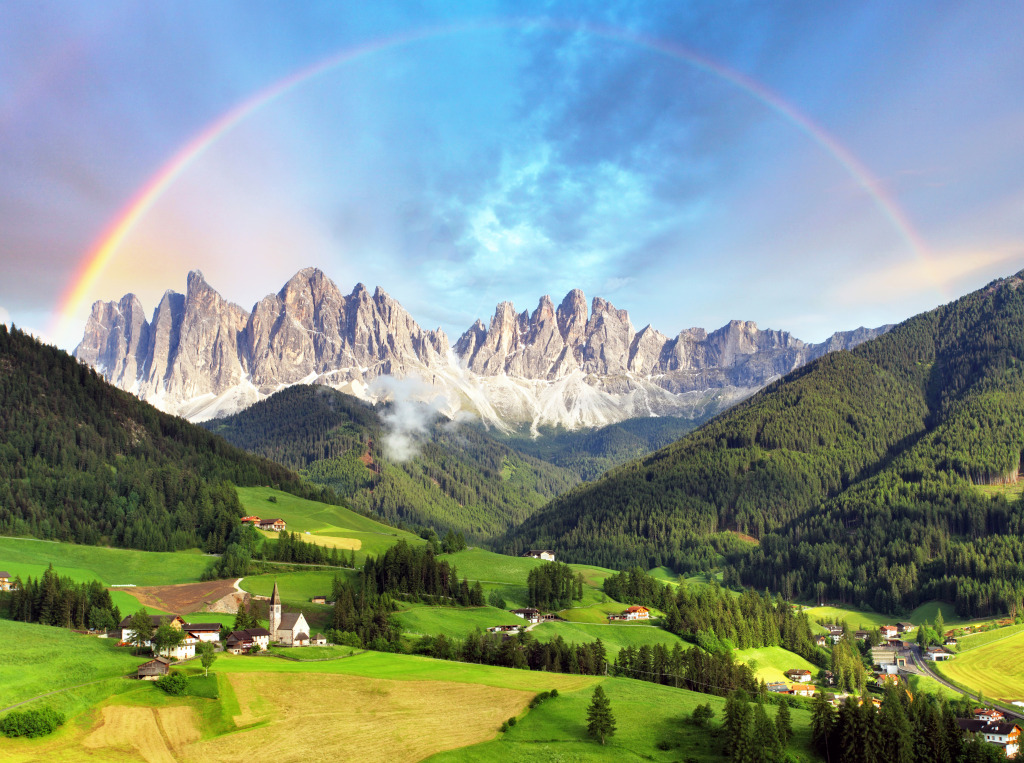 Dolomites, Italian Alps jigsaw puzzle in Puzzle of the Day puzzles on TheJigsawPuzzles.com