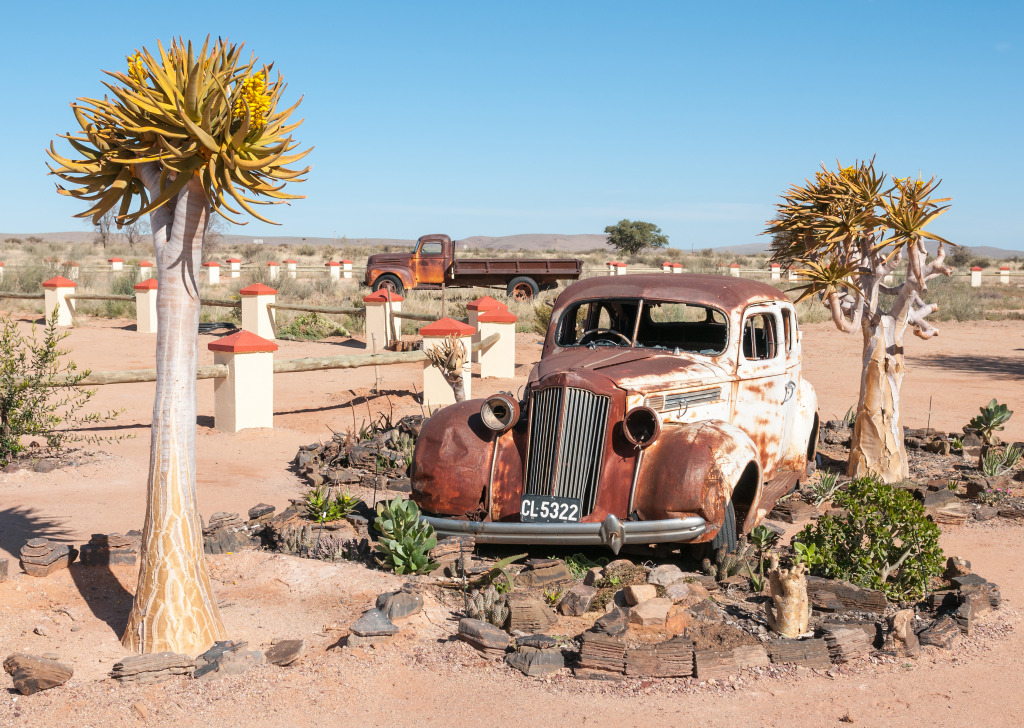 Fish River Canyon, Namibia jigsaw puzzle in Cars & Bikes puzzles on TheJigsawPuzzles.com