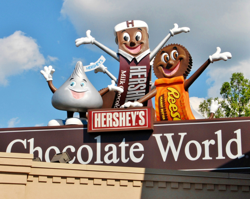 Hershey's Chocolate World jigsaw puzzle in Food & Bakery puzzles on TheJigsawPuzzles.com