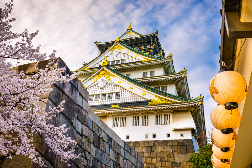 Osaka Castle, Japan jigsaw puzzle in Castles puzzles on TheJigsawPuzzles.com