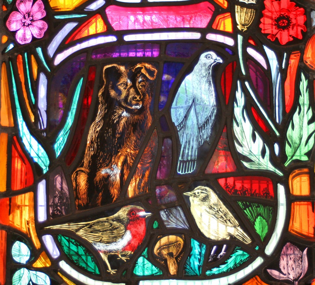 Local Wildlife, Dornoch Cathedral jigsaw puzzle in Animals puzzles on TheJigsawPuzzles.com