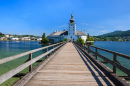 Bridge to Traunsee Castle, Austria