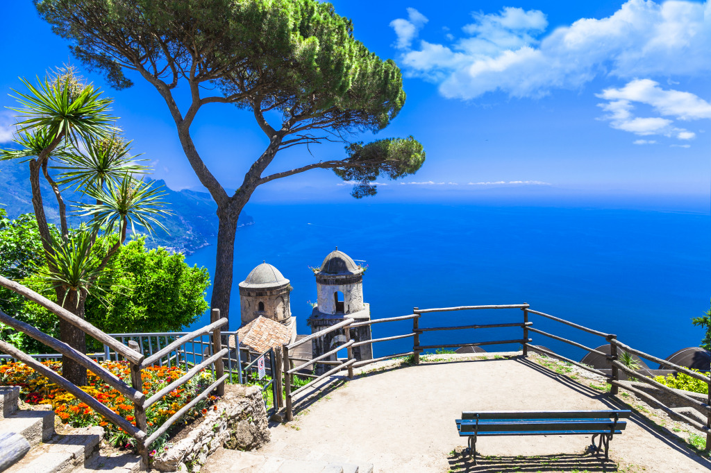 Ravello Village, Amalfi Coast, Italy jigsaw puzzle in Great Sightings puzzles on TheJigsawPuzzles.com