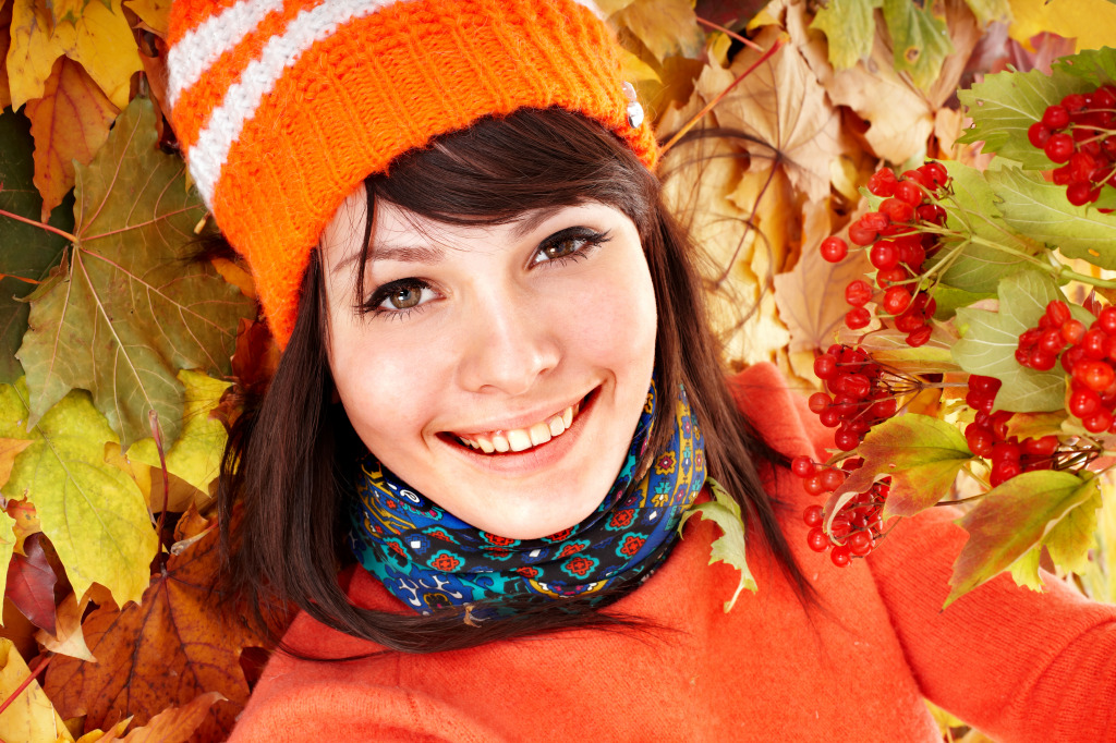 Autumn Portrait jigsaw puzzle in People puzzles on TheJigsawPuzzles.com
