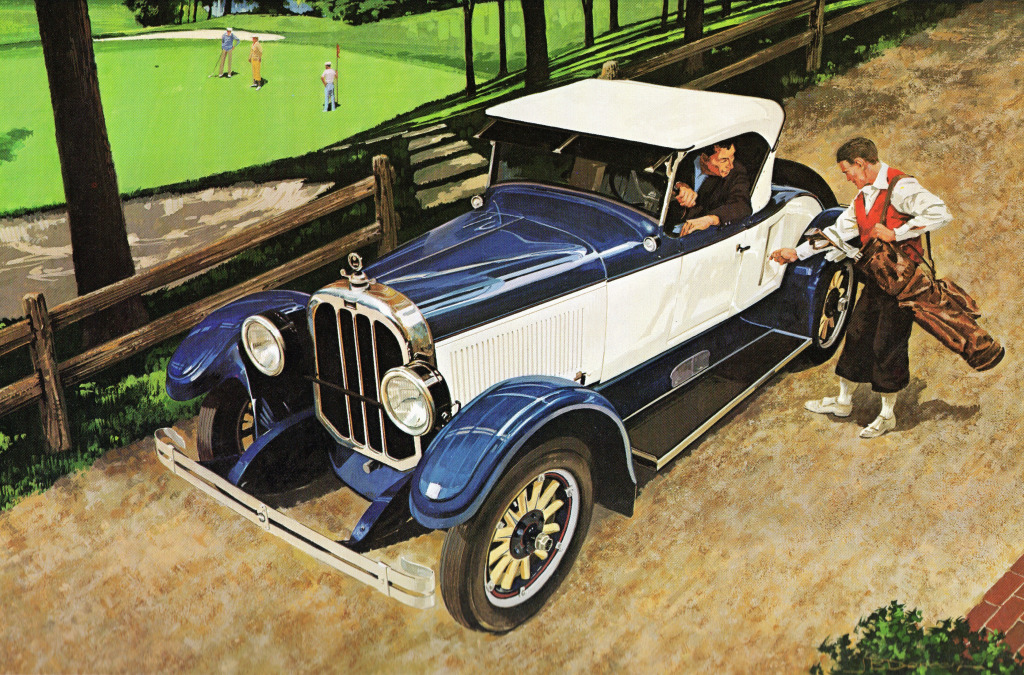 1926 Chandler Comrade Roadster jigsaw puzzle in Cars & Bikes puzzles on TheJigsawPuzzles.com