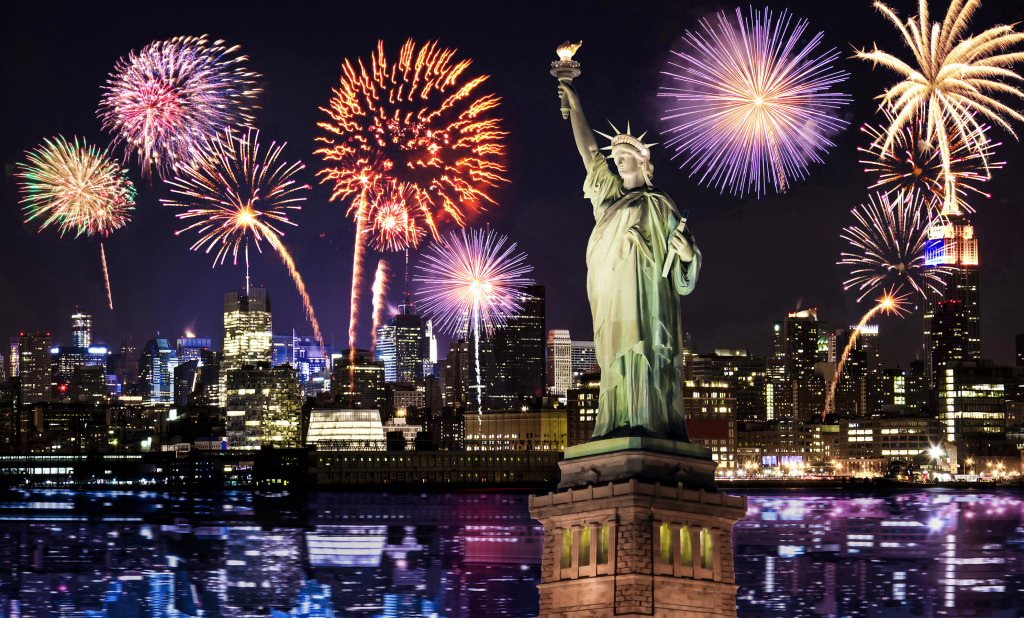 Happy 4th of July! jigsaw puzzle in Puzzle of the Day puzzles on TheJigsawPuzzles.com