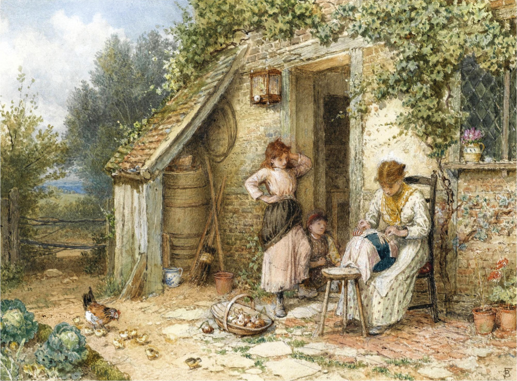 The Lace Maker jigsaw puzzle in Piece of Art puzzles on TheJigsawPuzzles.com