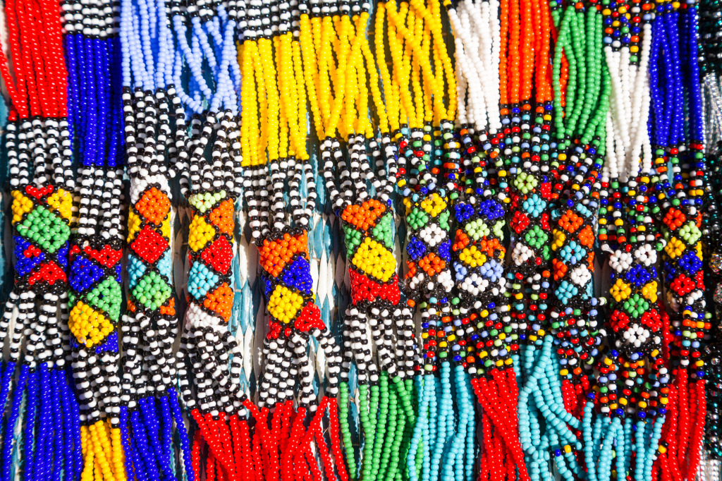 African Tribal Necklaces jigsaw puzzle in Handmade puzzles on TheJigsawPuzzles.com