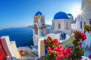 Oia Village, Santorini Island, Greece