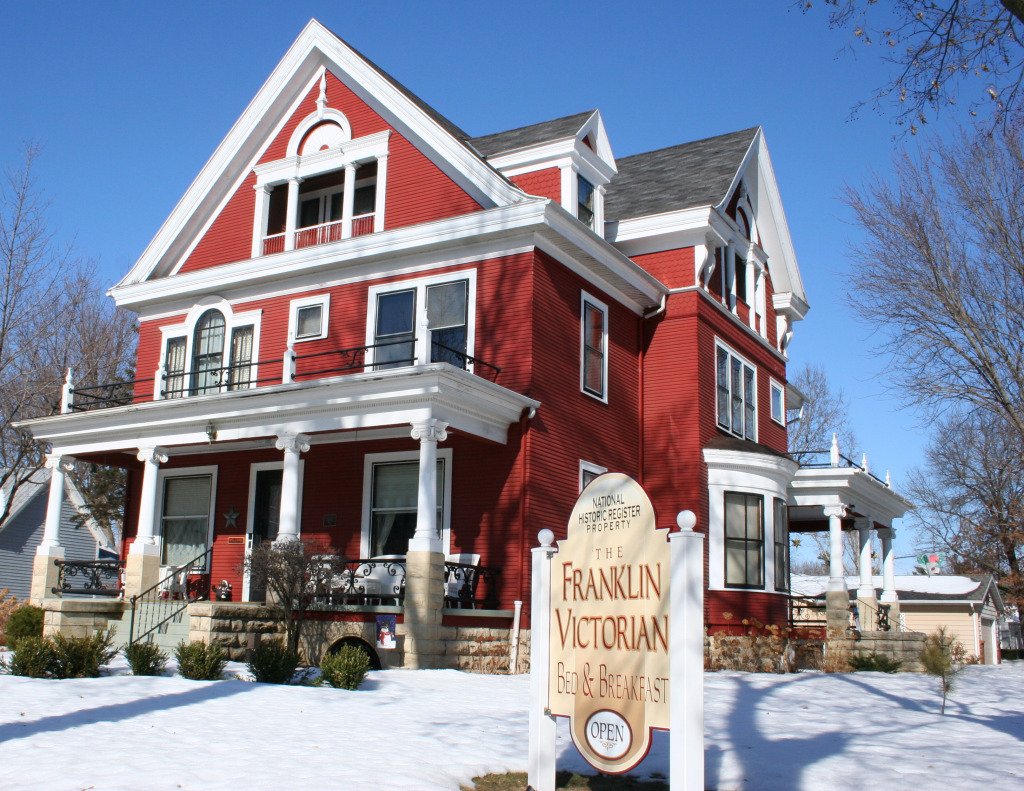 Franklin Victorian B&B, Sparta, Wisconsin jigsaw puzzle in Street View puzzles on TheJigsawPuzzles.com