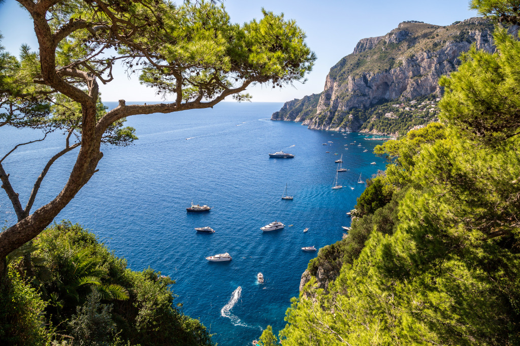 Capri Island, Italy jigsaw puzzle in Great Sightings puzzles on TheJigsawPuzzles.com