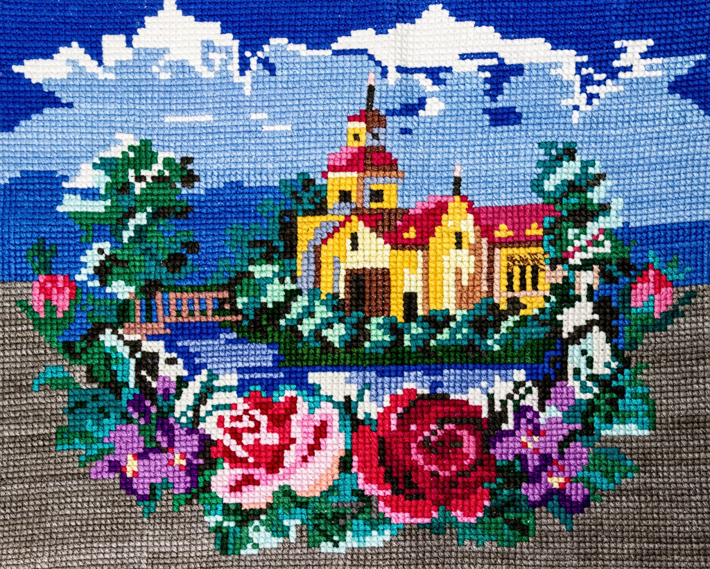 Folk Embroidery jigsaw puzzle in Handmade puzzles on TheJigsawPuzzles.com