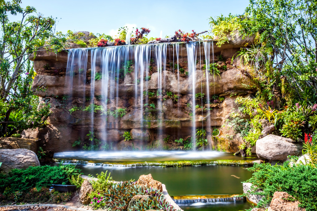 Small Waterfall jigsaw puzzle in Waterfalls puzzles on TheJigsawPuzzles.com