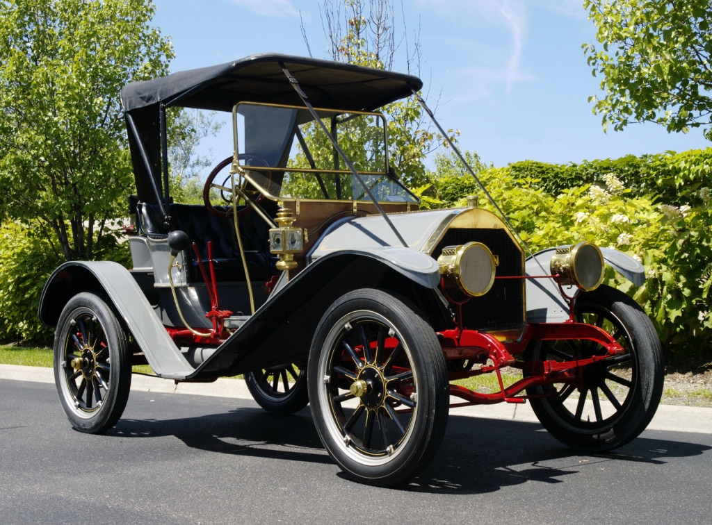 1909 Hudson Roadster jigsaw puzzle in Cars & Bikes puzzles on TheJigsawPuzzles.com