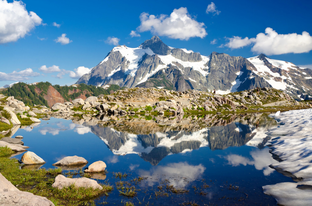 Mt Baker-Snoqualmie National Forest jigsaw puzzle in Puzzle of the Day puzzles on TheJigsawPuzzles.com