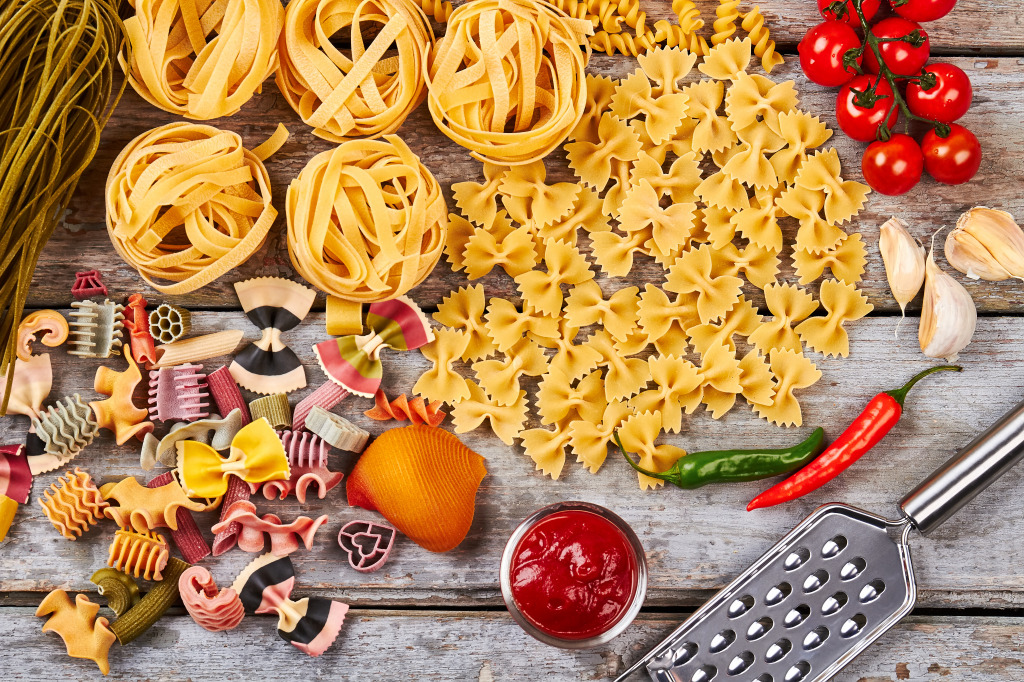 Handmade Pasta jigsaw puzzle in Macro puzzles on TheJigsawPuzzles.com