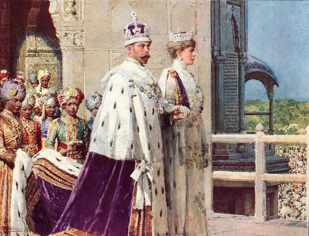 King George V and Queen Mary jigsaw puzzle in People puzzles on TheJigsawPuzzles.com