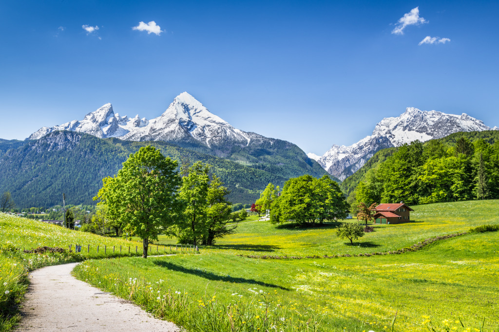 Berchtesgadener Land, Bavaria, Germany jigsaw puzzle in Great Sightings puzzles on TheJigsawPuzzles.com