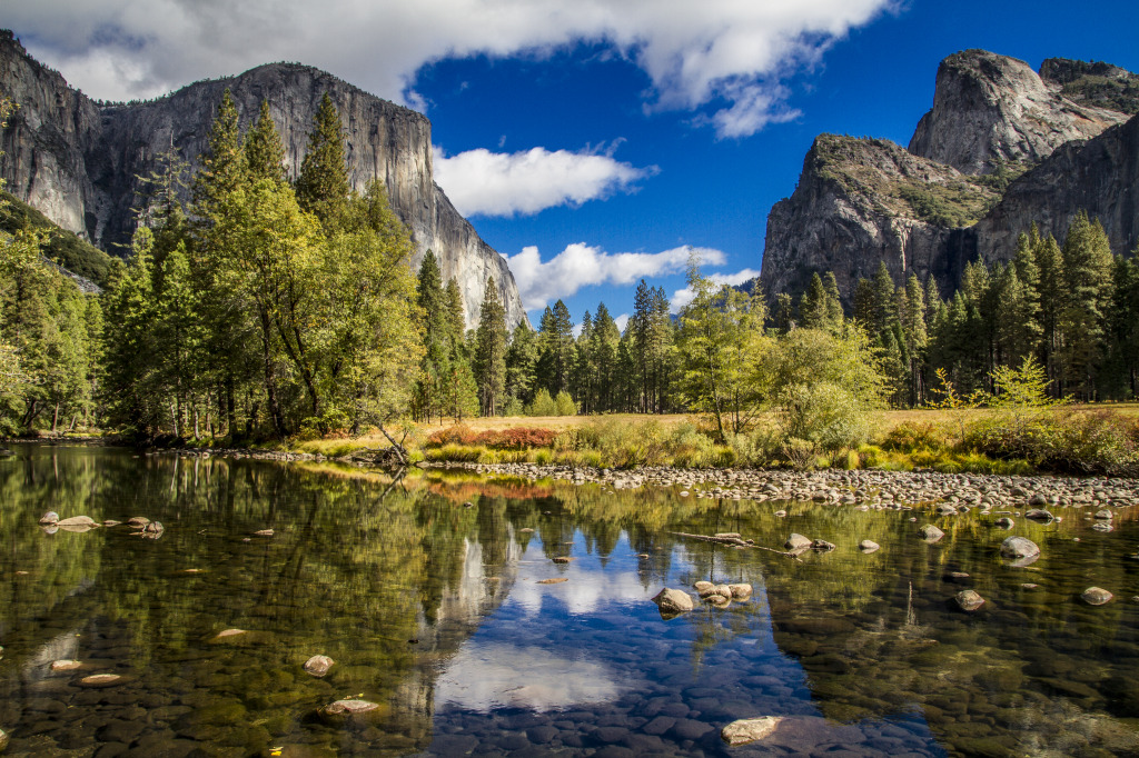 Yosemite Valley, Sierra Nevada jigsaw puzzle in Great Sightings puzzles on TheJigsawPuzzles.com