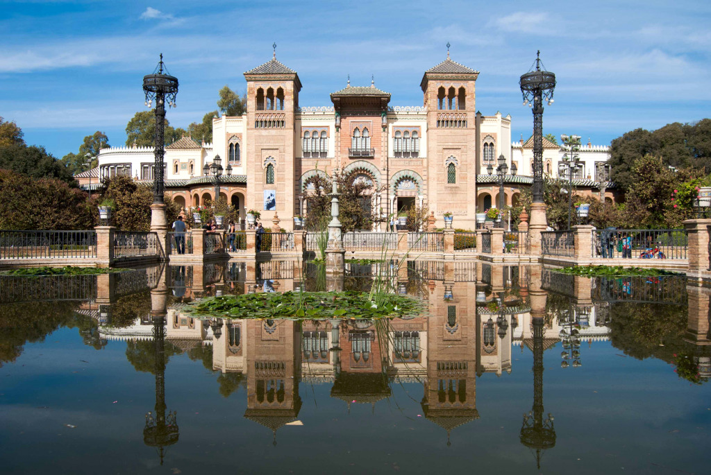 Mudejar Palace, Seville, Spain jigsaw puzzle in Castles puzzles on TheJigsawPuzzles.com