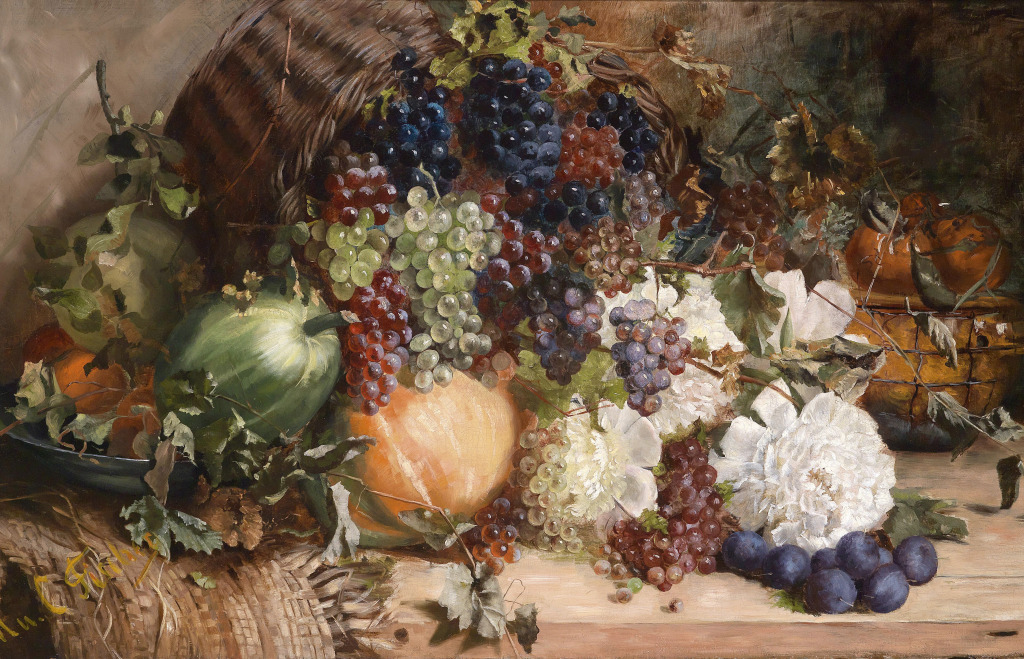 Decorative Still Life jigsaw puzzle in Fruits & Veggies puzzles on TheJigsawPuzzles.com