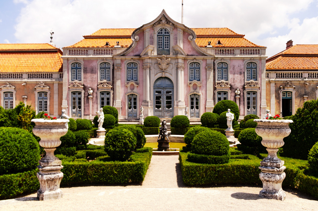 Queluz National Palace, Portugal jigsaw puzzle in Castles puzzles on TheJigsawPuzzles.com