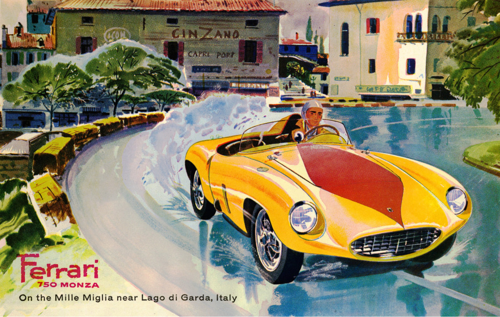 Ferrari 750 Monza jigsaw puzzle in Cars & Bikes puzzles on TheJigsawPuzzles.com