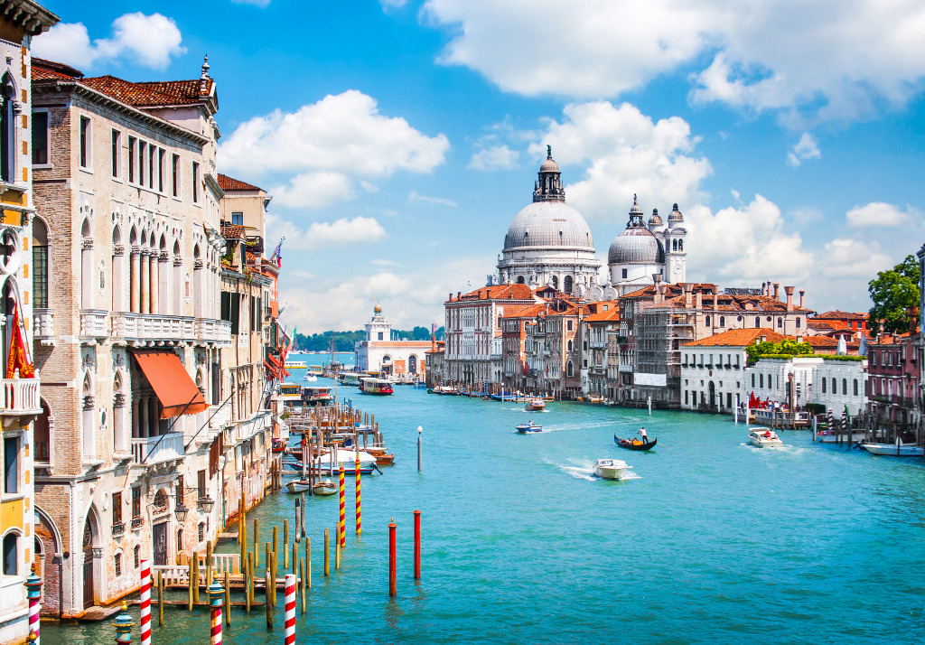 Grand Canal in Venice jigsaw puzzle in Street View puzzles on TheJigsawPuzzles.com