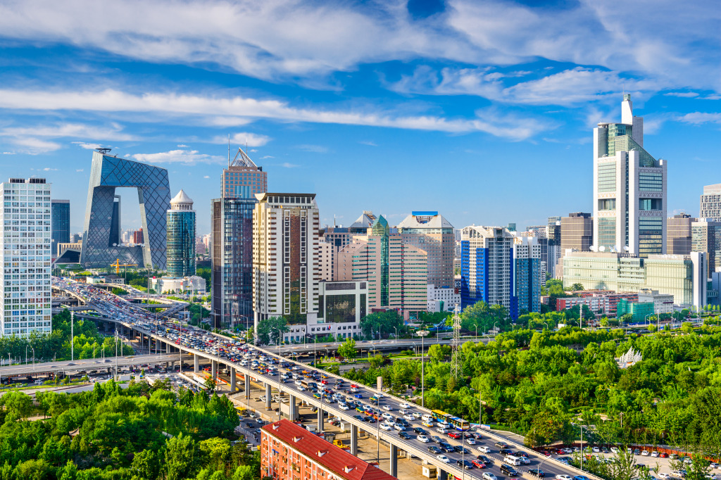 Beijing Cityscape, China jigsaw puzzle in Street View puzzles on TheJigsawPuzzles.com