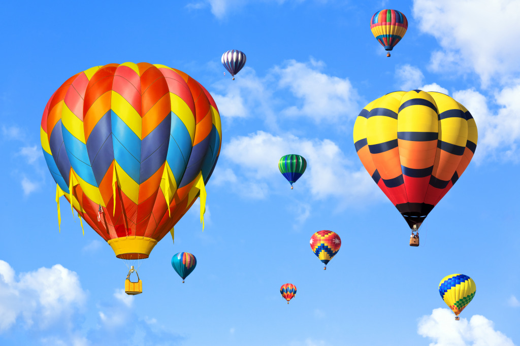 Hot Air Balloons jigsaw puzzle in Puzzle of the Day puzzles on TheJigsawPuzzles.com