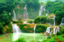 Detian Waterfall In Guangxi, China